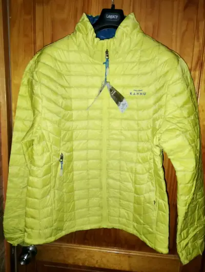 Chaqueta térmica amarilla para hombre Kannú - miniatura 1