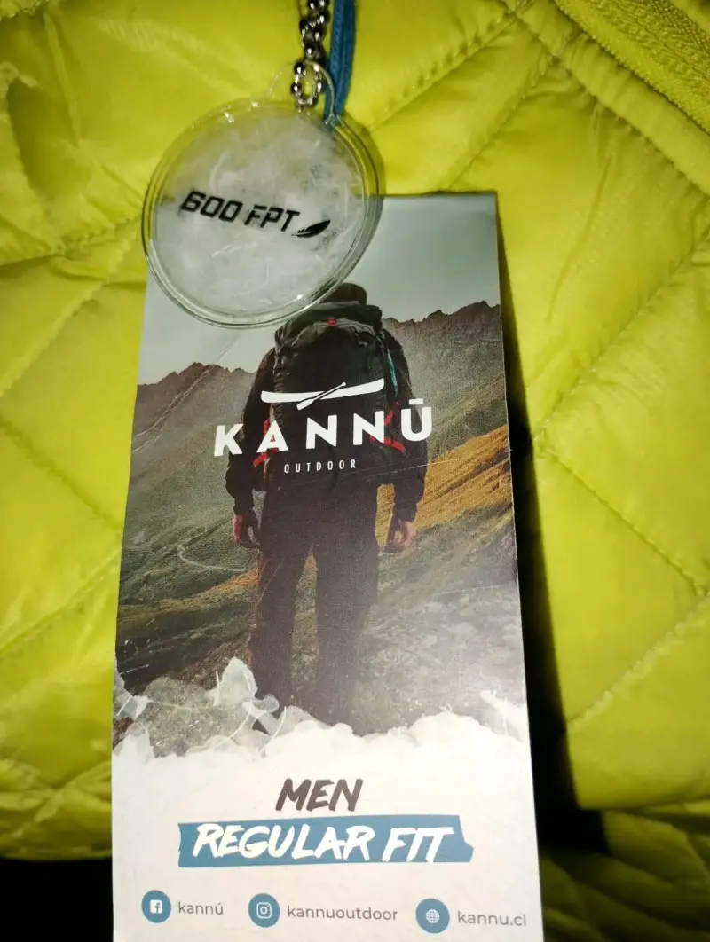 Chaqueta térmica amarilla para hombre Kannú - 4