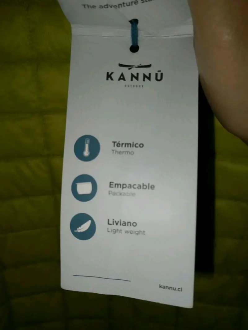 Chaqueta térmica amarilla para hombre Kannú - 5