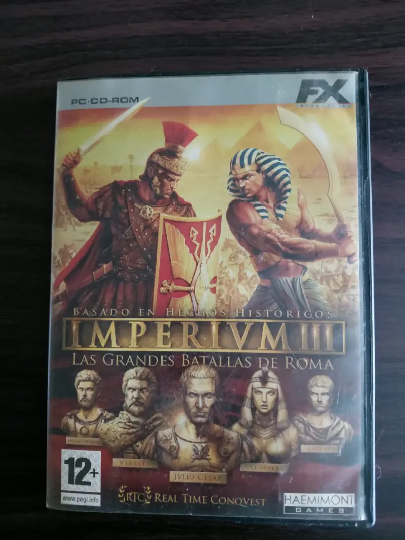 Juego PC Imperivm III Las Grandes Batallas de Roma