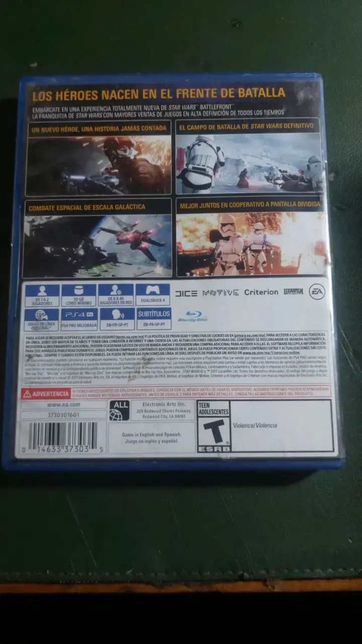 Juego PS4 Star Wars Battlefront II - 3