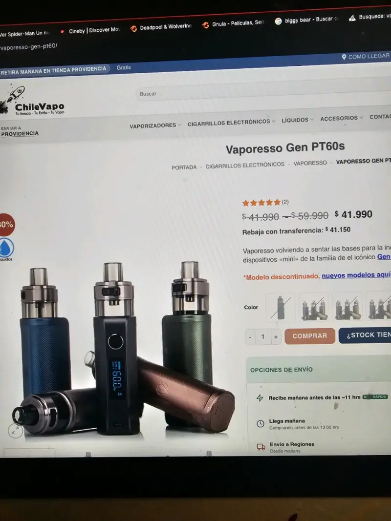 Kit de Vapeo Vaporesso Target 200 con Accesorios - 4