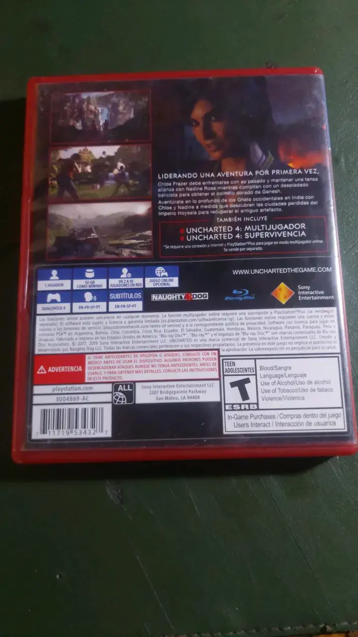 Juego PS4 Uncharted The Lost Legacy - 3