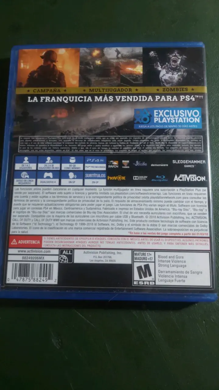 Juego PS4 Call of Duty WWII Gold Edition - 3