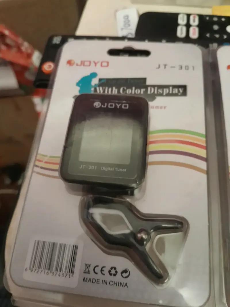 Afinador digital Joyo JT-301 con pantalla a color