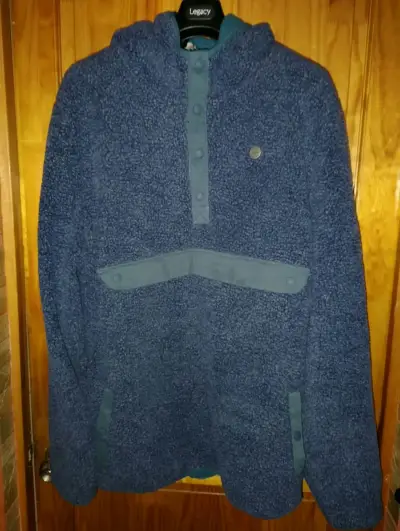Polerón azul para hombre - miniatura 1