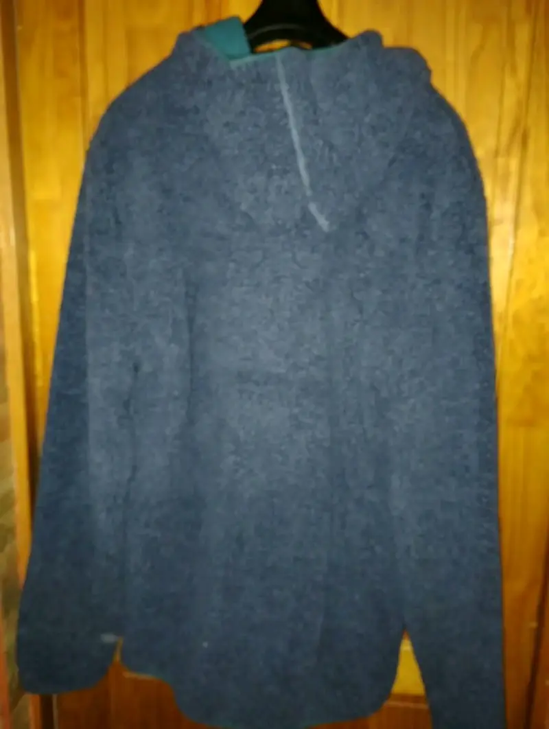 Polerón azul para hombre - 3