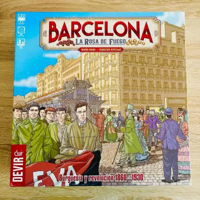 Juego de mesa Barcelona La Rosa de Fuego - miniatura 1