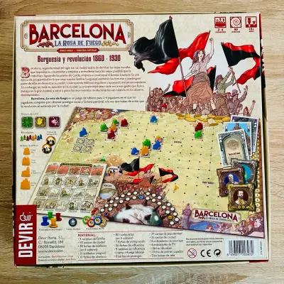 Juego de mesa Barcelona La Rosa de Fuego - miniatura 2
