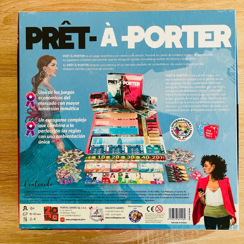 Juego de mesa Prêt-à-Porter tercera edición - 2