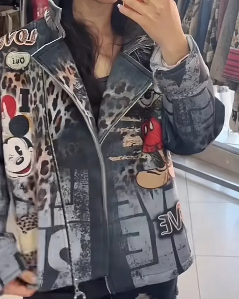 Chaqueta de mujer con diseño de Mickey Mouse - 2