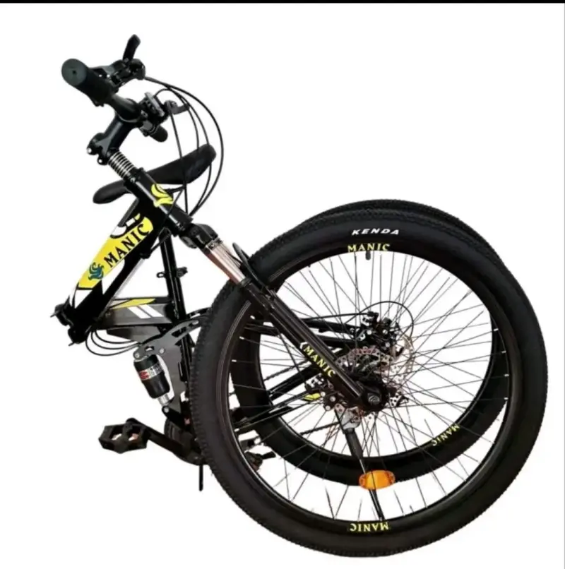 Bicicleta de Montaña Plegable Manic Negra - 2