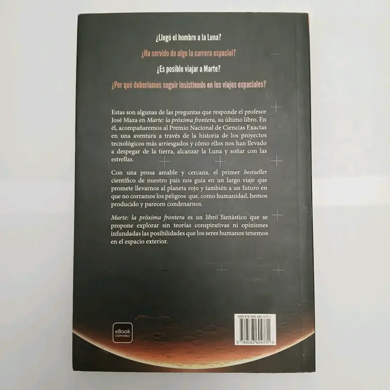 Libro 'Marte: La Próxima Frontera' de José María Maza - 2