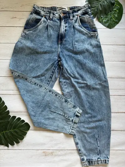 Jeans de mezclilla azul claro Americano - miniatura 1