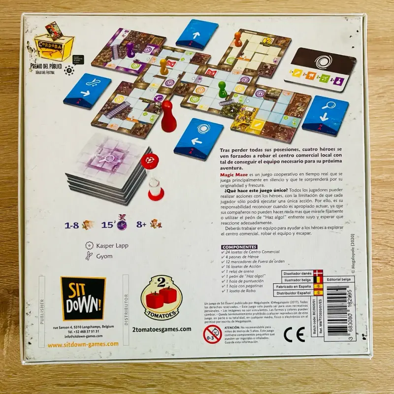 Juego de mesa Magic Maze cooperativo - 2