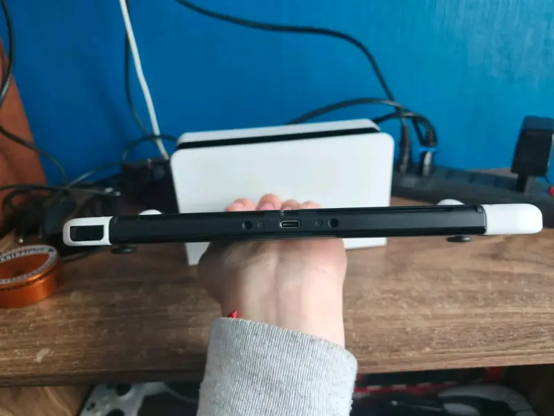 Consola Nintendo Switch OLED blanca en buen estado - 3
