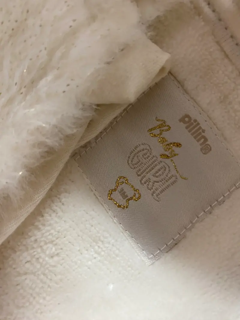 Abrigo de peluche para bebé niña Pillin - 2