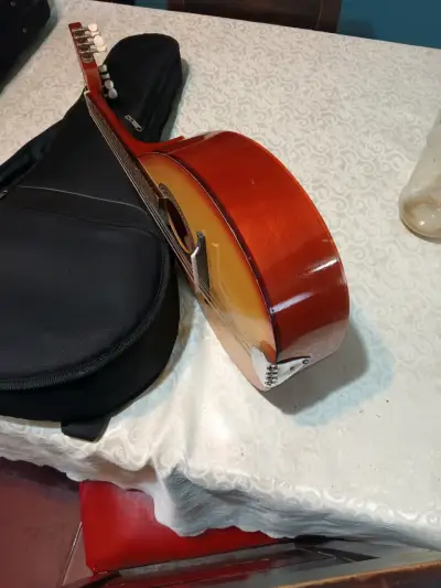 Mandolina acústica Becerra con funda - miniatura 5