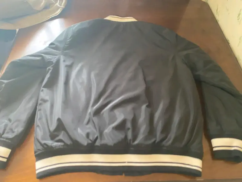 Chaqueta bomber negra FSP para hombre - 3