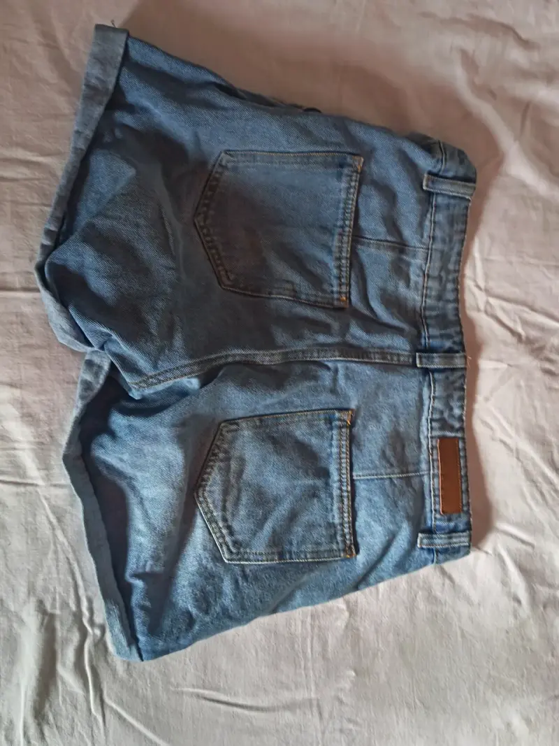 Shorts de mezclilla para mujer talla 36 - 2