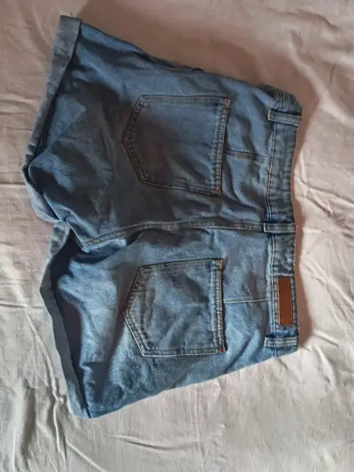 Shorts de mezclilla para mujer talla 36 - miniatura 2
