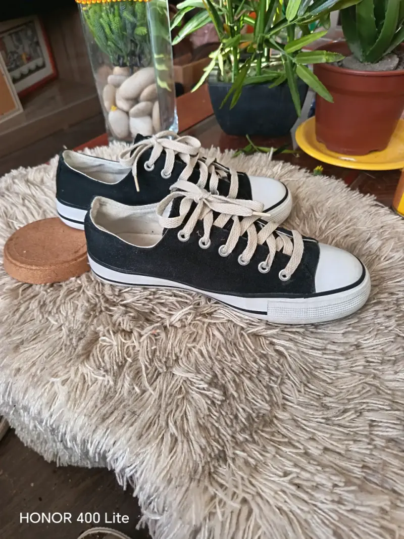 Zapatillas negras casuales unisex - 3