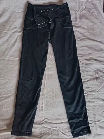 Pantalones ajustados negros Sybilla Super Push Up - miniatura 1