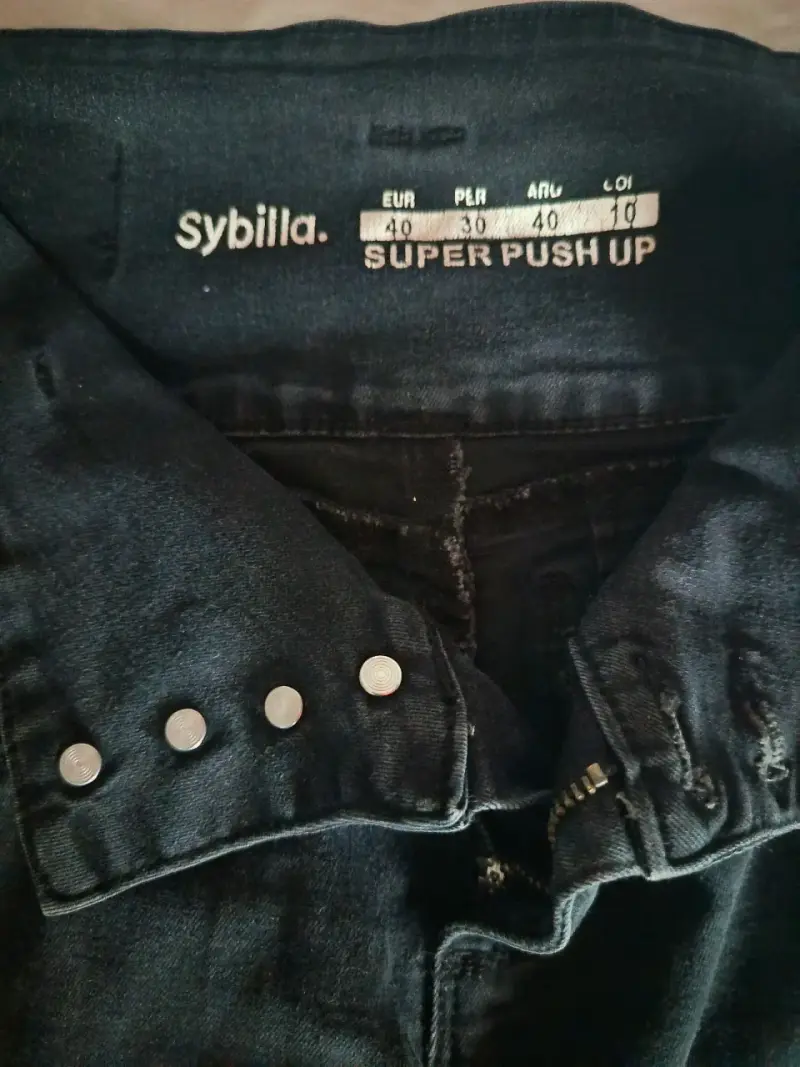Pantalones ajustados negros Sybilla Super Push Up - 2