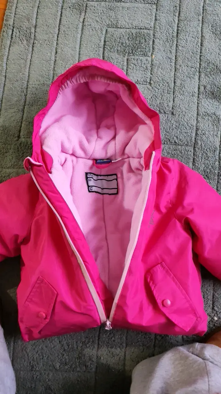 Enterito impermeable rosa para bebé Lupilu - 2