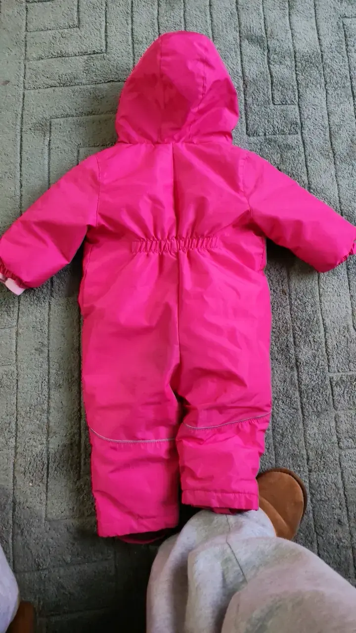 Enterito impermeable rosa para bebé Lupilu - 4