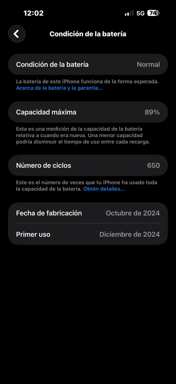 iPhone 16 Pro Max 256GB Negro en Buen Estado - 2
