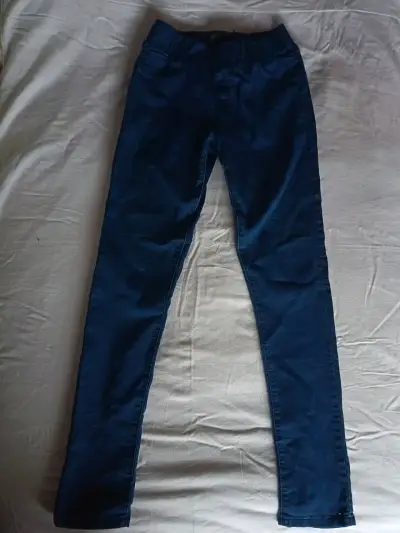 Pantalones ajustados azul marino talla 42 - miniatura 1