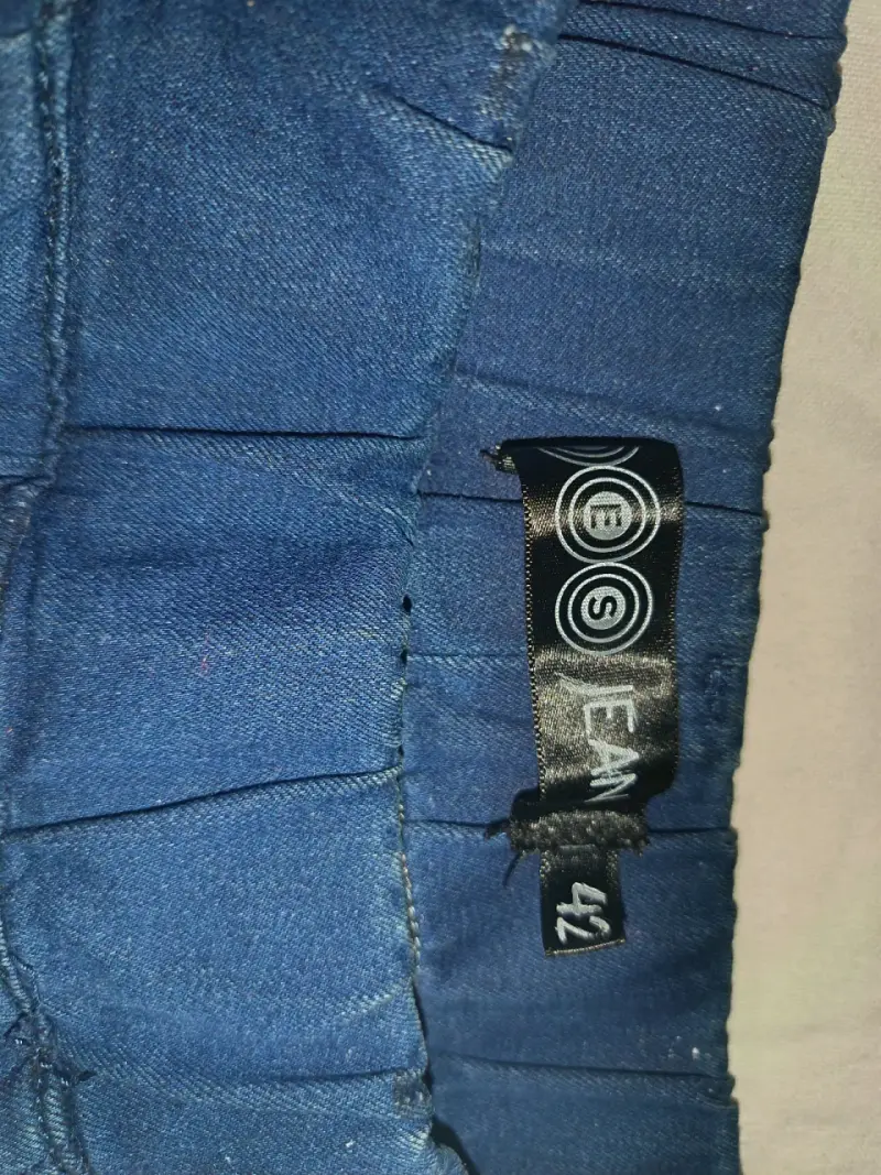 Pantalones ajustados azul marino talla 42 - 3
