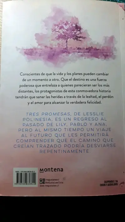 Libro Tres Promesas de Lesslie Polinesia - miniatura 2