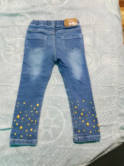Pantalones de mezclilla para niños con estrellas - miniatura 2