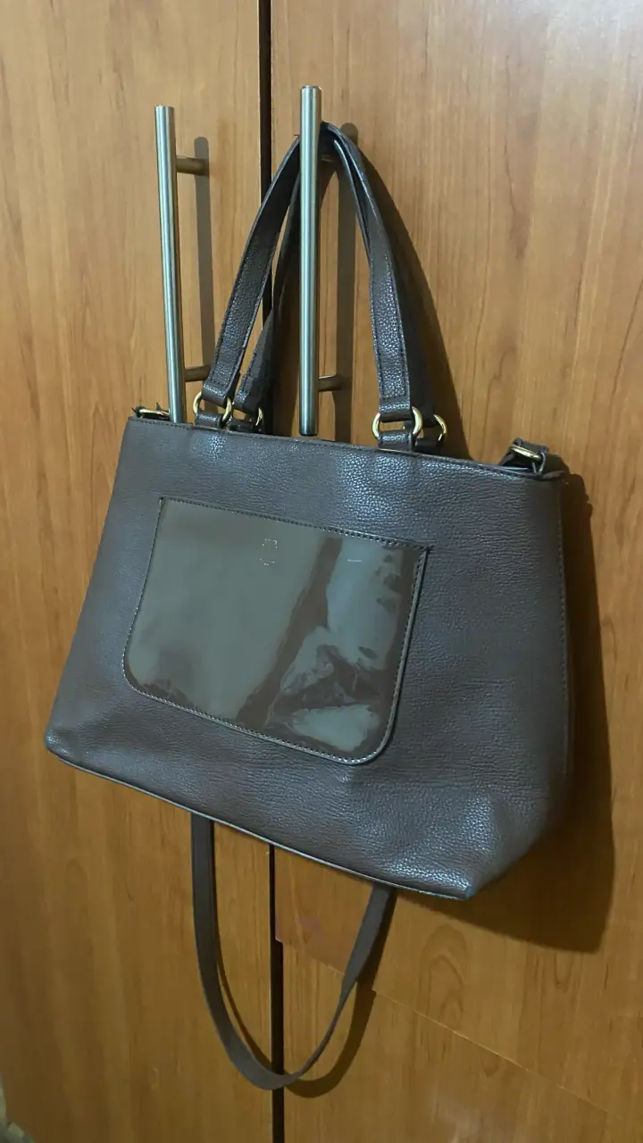 Cartera Tommy Hilfiger café - 2