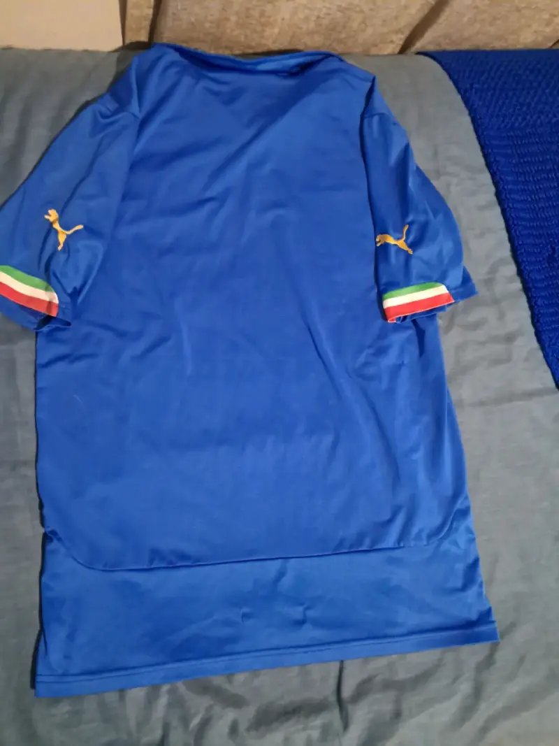 Camiseta deportiva azul Tradizione Forza Azzurra - 4