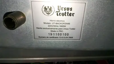 Horno eléctrico Ursus Trotter 48Litros - miniatura 6