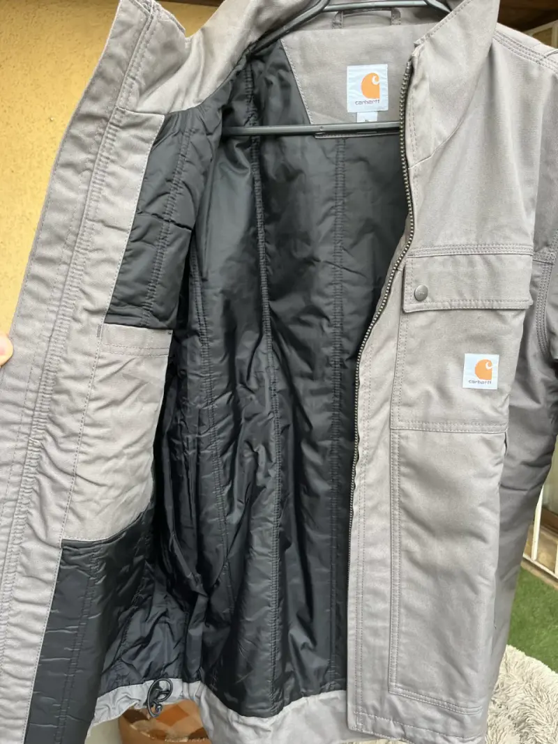 Chaqueta gris Carhartt resistente al agua - 3