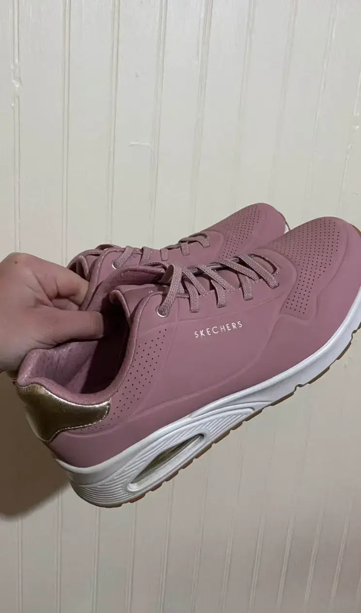 Zapatillas Skechers mujer rosadas - 2