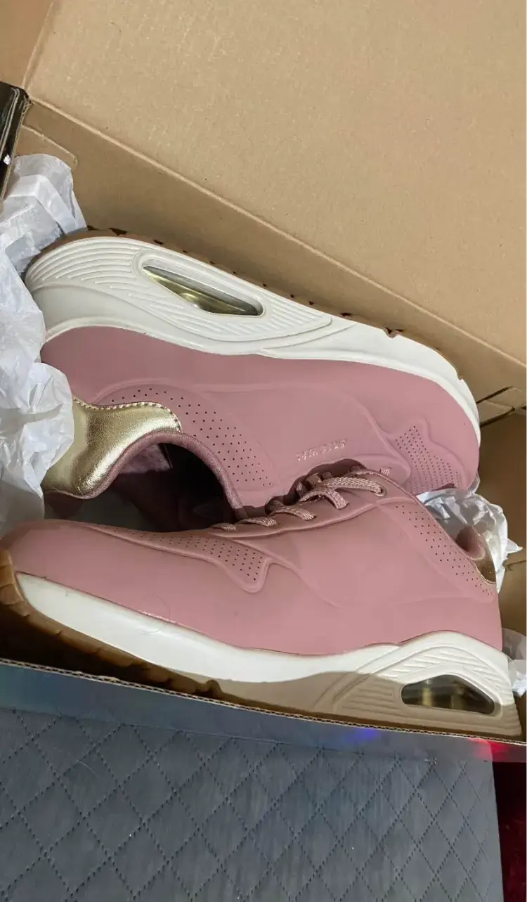 Zapatillas Skechers mujer rosadas - 3