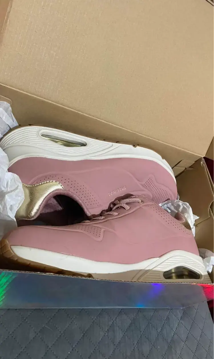 Zapatillas Skechers mujer rosadas - 4