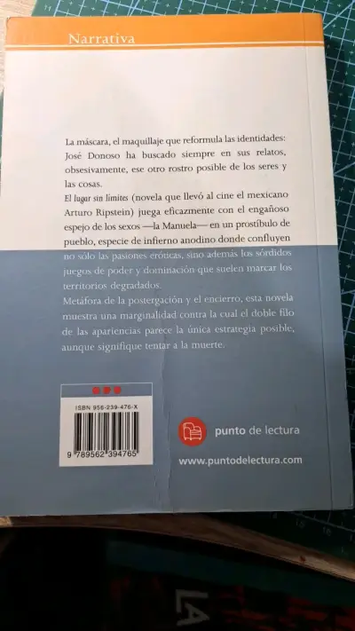 Libro Escolar 'El lugar sin límites' J. Donoso - miniatura 2