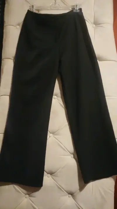 Pantalones negros de vestir para mujer - miniatura 1
