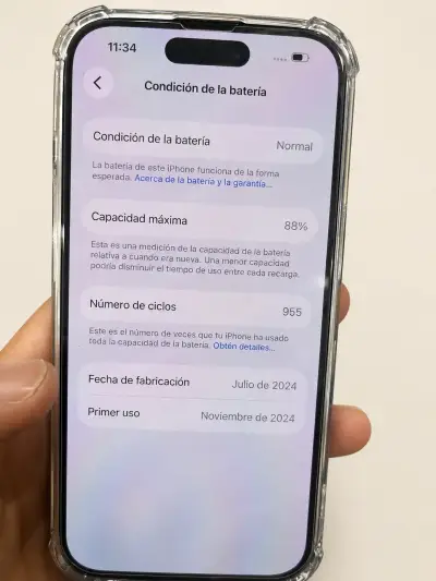 iPhone 15 negro 128 gb - miniatura 3