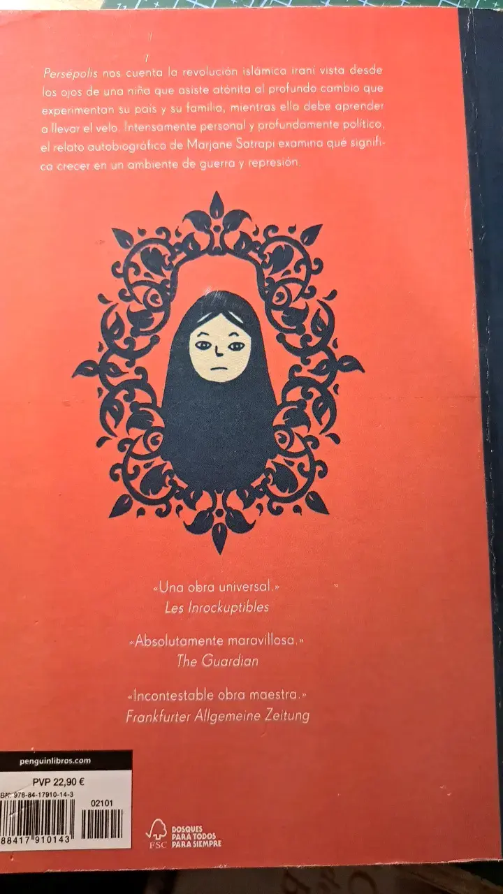 Libro Persépolis de Marjane Satrapi - 2