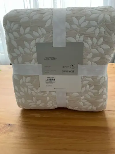Cubrecama Jacquard Sherpa Alessa King - miniatura 2