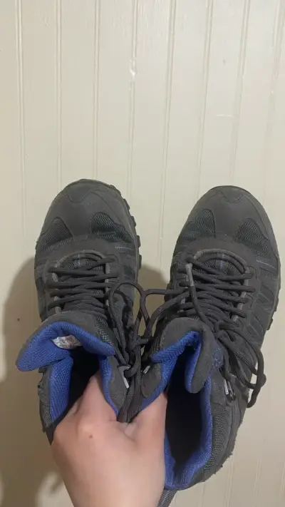 Botas de trekking The North Face negras y azules - miniatura 3