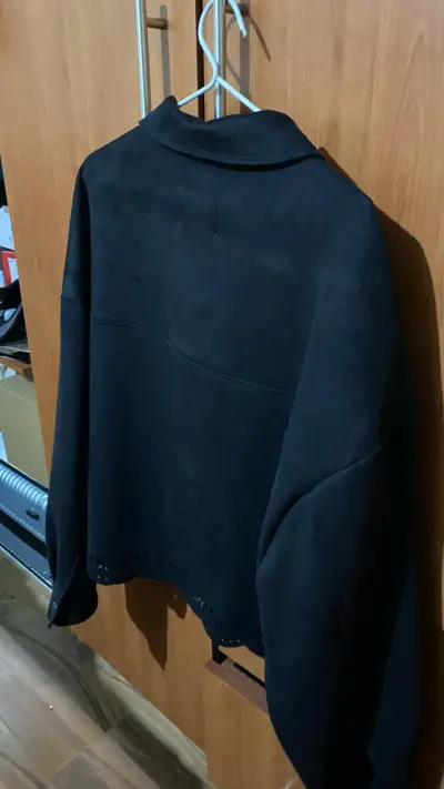 Chaqueta negra de mujer University talla XXL - miniatura 3