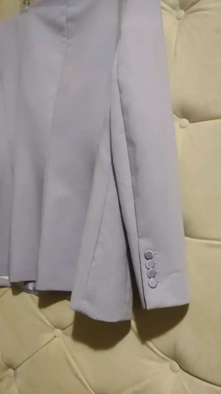 Blazer lila para mujer Zara talla M - 5